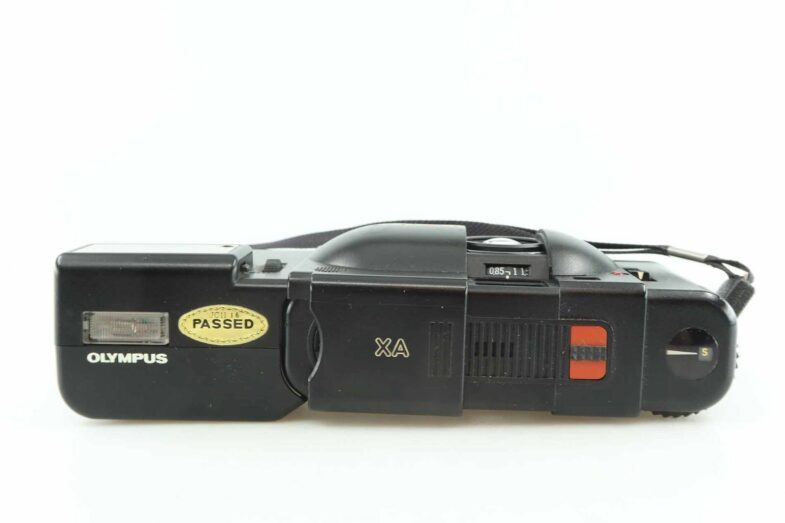 Olympus XA Zuiko 35 35mm und A16 Electronic Flash 89395 – Bild 4