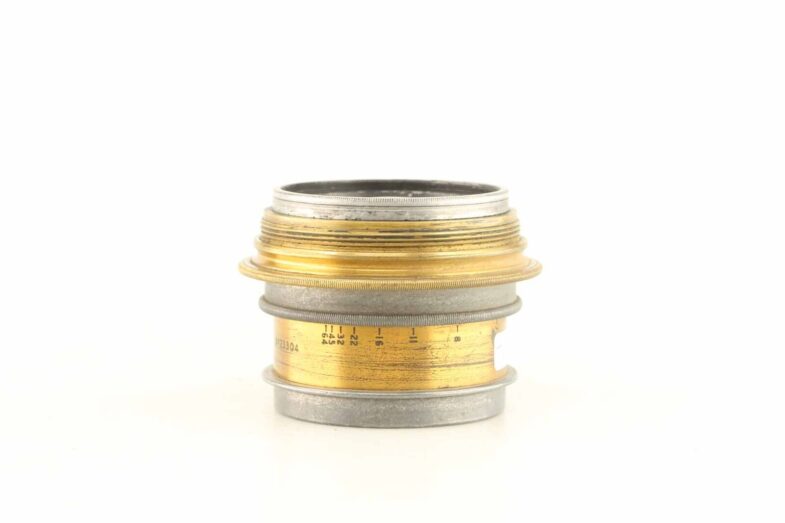 R&Beck Ltd No 5 Biplanat 9" Focus Messing Brass Objektiv Lens 91491 – Bild 4