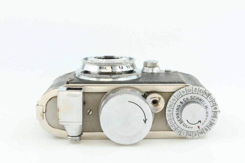 Robot I Kamera Meyer Görlitz Primotar 3cm f3.5 Gegenlichtblende very rare 86585 - Image 8