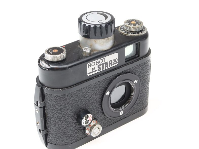 Robot I8 Star 50 Kamera Tele Xenar 75mm f3.8 Objektiv RARE german Police 97698 - Image 5