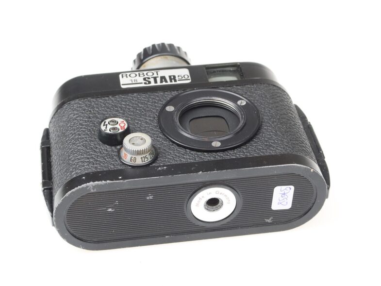 Robot I8 Star 50 Kamera Tele Xenar 75mm f3.8 Objektiv RARE german Police 97698 - Image 6