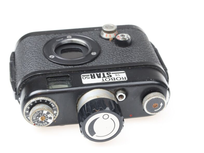 Robot I8 Star 50 Kamera Tele Xenar 75mm f3.8 Objektiv RARE german Police 97698 - Image 7