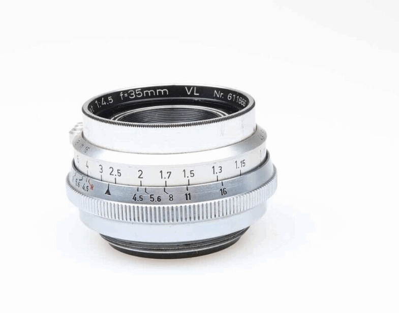 Steinheil Orthostimat 35mm f4.5 VL Objektiv lens Leica M39 Anschluss mount 95812 – Bild 4