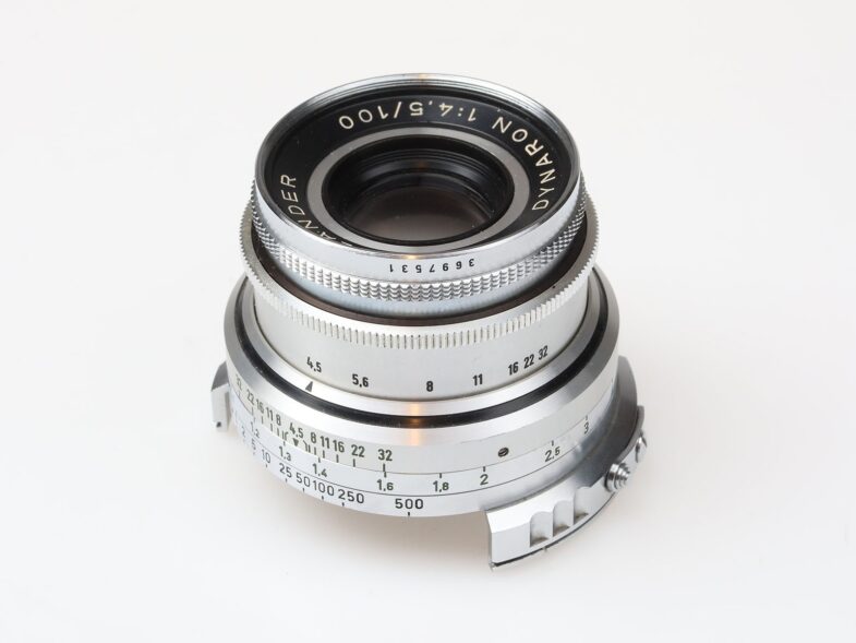 Voigtländer Dynaron 100mm f4.5 Objektiv lens Prominent Anschluss 97781 - Image 5