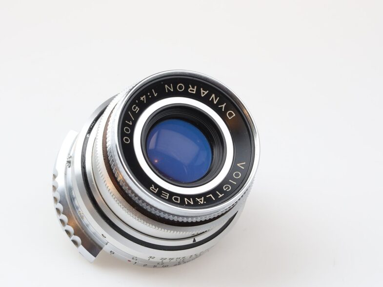 Voigtländer Dynaron 100mm f4.5 Objektiv lens Prominent Anschluss 97781 - Image 6