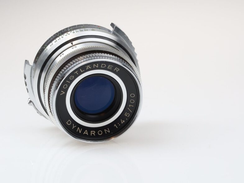 Voigtländer Dynaron 100mm f4.5 Objektiv lens Prominent Anschluss 97781 – Bild 1