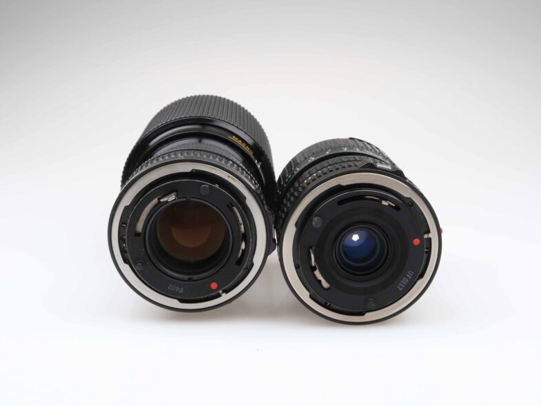 Canon AE-1  und AV-1 Kamera Camera Canon FD 35-70mm 70-210mm Objektiv lens 97446 – Bild 11