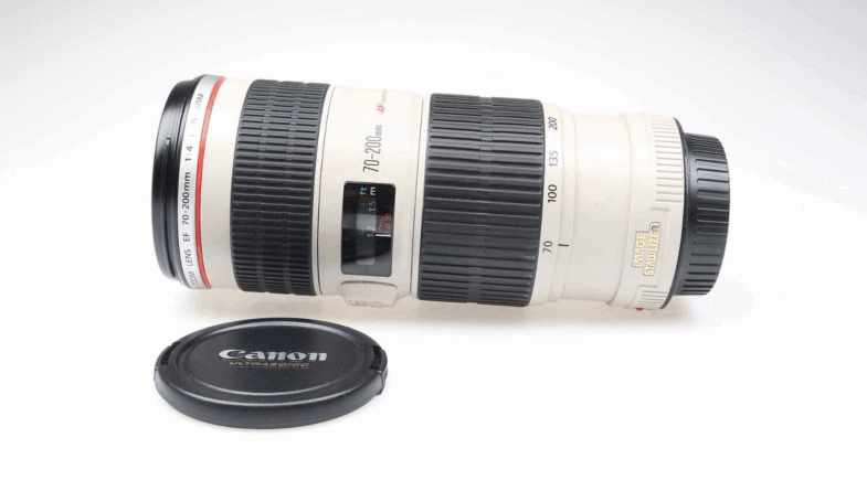 Canon EF  70-200mm f4 red L IS USM Zoom Objektiv Lens 95968 near mint – Bild 1