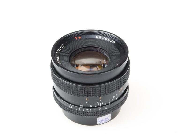 Carl Zeiss Planar 50mm f1.7 T* Objektiv Contax Anschluss mount 97985 near mint – Bild 3