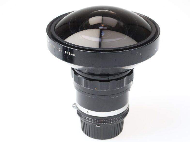 Fisheye Nikkor Auto 8mm f2.8 Objektiv Nippon Kogaku Japan 97817 – Bild 2
