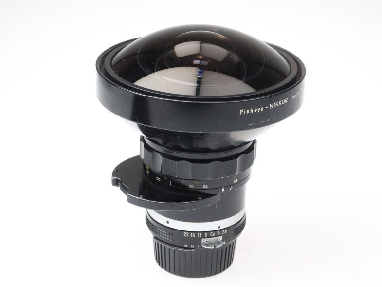 Fisheye Nikkor Auto 8mm f2.8 Objektiv Nippon Kogaku Japan 97817 – Bild 5