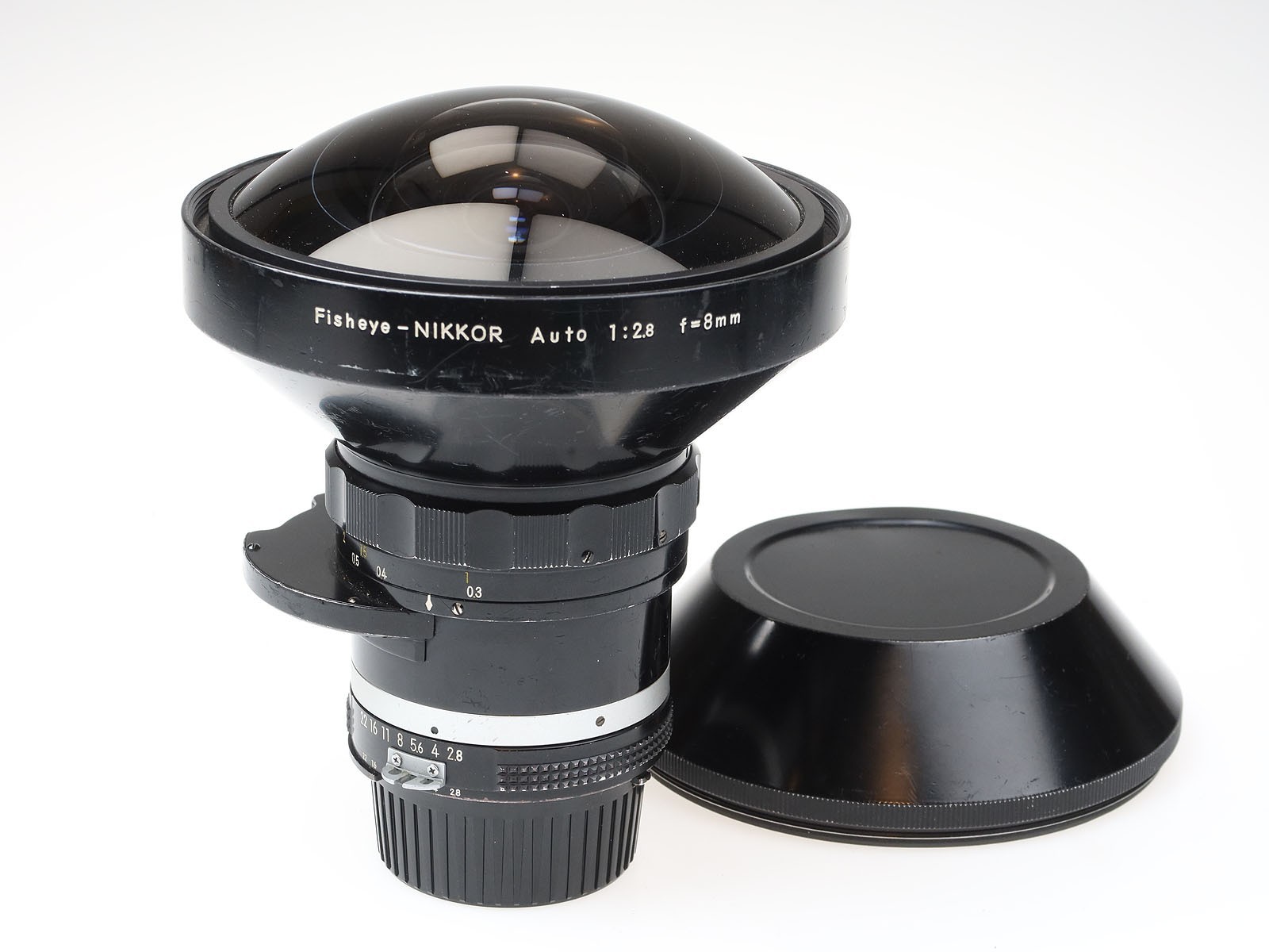 Fisheye-Nikkor-Auto-8mm-f28-Objektiv-Nippon-Kogaku-Japan-97817-157218524899 Fisheye Nikkor Auto 8mm f2.8 Objektiv Nippon Kogaku Japan 97817 – Bild 1