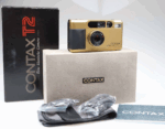 Kyocera Contax T2 gold Kamera Camera Zeiss Sonnar 38mm f2.8 T* near mint 95869