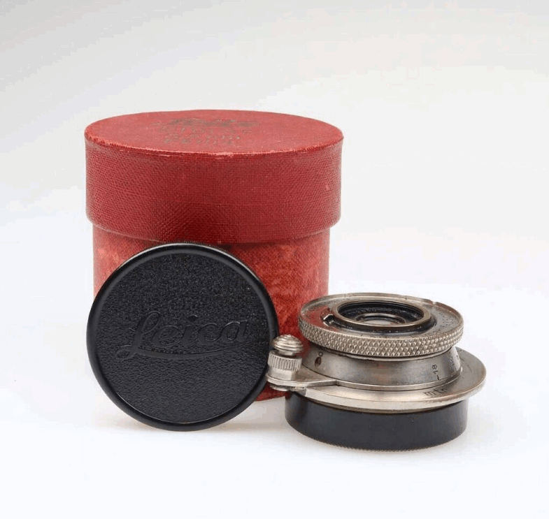 Leica Elmar 3,5cm 35mm f3,5 nickel Ekurz Objektiv Lens Leitz 95602 – Bild 1