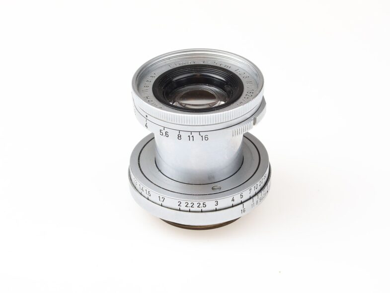 Leica Elmar 50mm f2.8 Objektiv lens M39 Anschluss mount Leitz 98208 – Bild 4