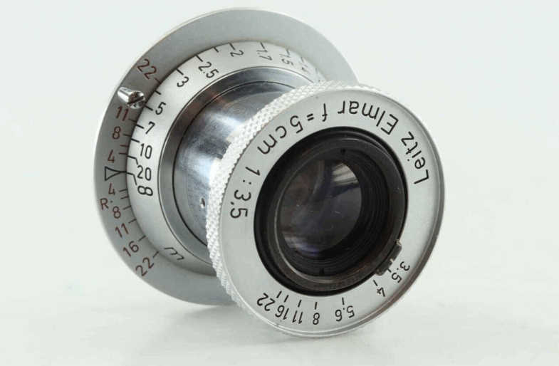 Leica Elmar  red scale 50 50mm 5cm 3,5  Objektiv Lens  Leitz 94065 – Bild 5