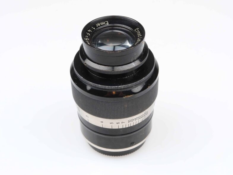 Leica Fat Elmar 90mm f4 Objektiv Lens Black nickel Leitz 97340 - Image 3