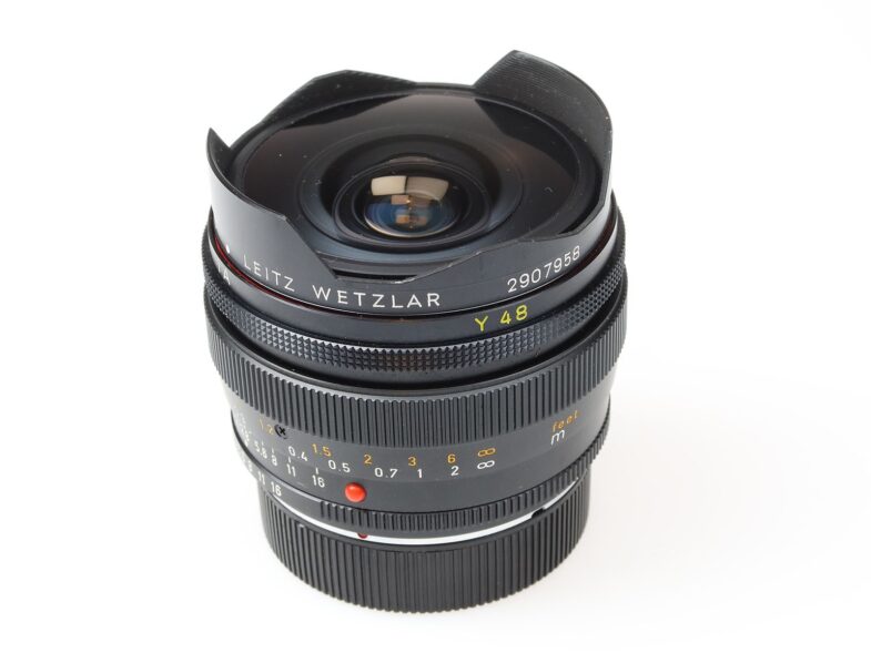 Leica Fisheye Elmarit R 16mm f2.8 ROM Objektiv 11317 97710 near mint full Set - Image 3