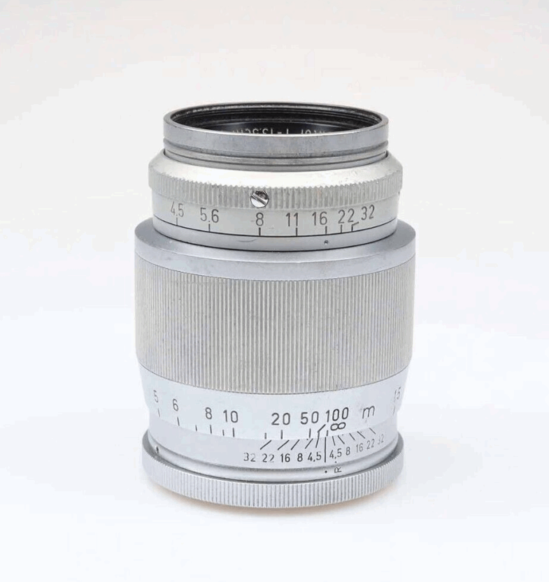Leica Hektor 13.5cm f4.5 Objektiv head mit Einstellschnecke HELIX  Leitz 95492 - Image 2