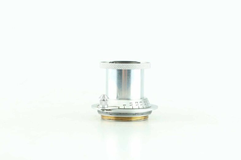 Leica Elmar 5cm f3.5 red scale Objektiv lens M39 Anschluss Mount Leitz