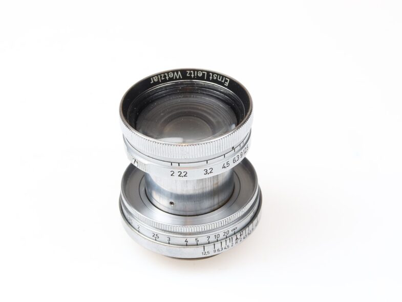 Leica Summitar 50mm f2 Objektiv lens M39 Anschluss mount Leitz 98153 – Bild 4