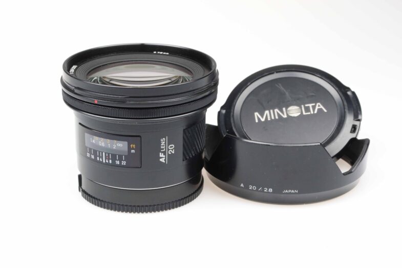 Minolta AF 20mm f2.8 Objektiv Lens Sony Anschluss mount 96904 - Image 1