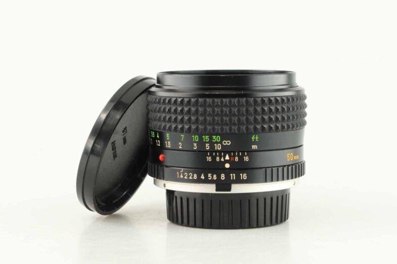 Minolta MC Rokkor PG 1,4 50 mm Objektiv Lens 91575 - Image 1