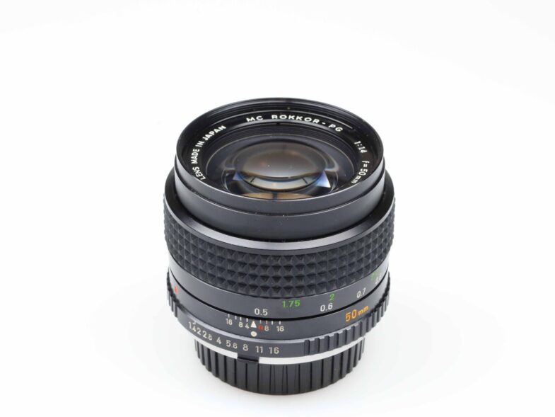 Minolta MC Rokkor PG  50mm f1.4 Objektiv Lens 97337 – Bild 2