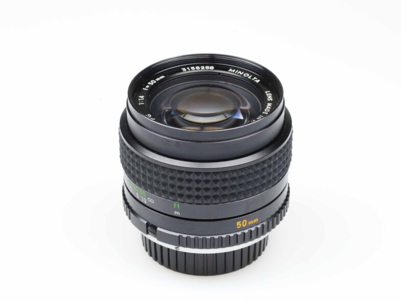 Minolta MC Rokkor PG  50mm f1.4 Objektiv Lens 97337 – Bild 4