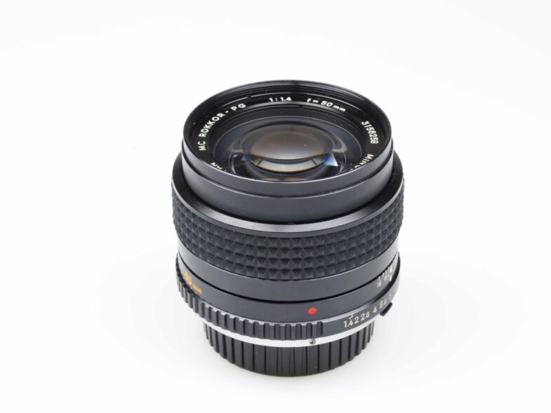Minolta MC Rokkor PG  50mm f1.4 Objektiv Lens 97337 – Bild 5