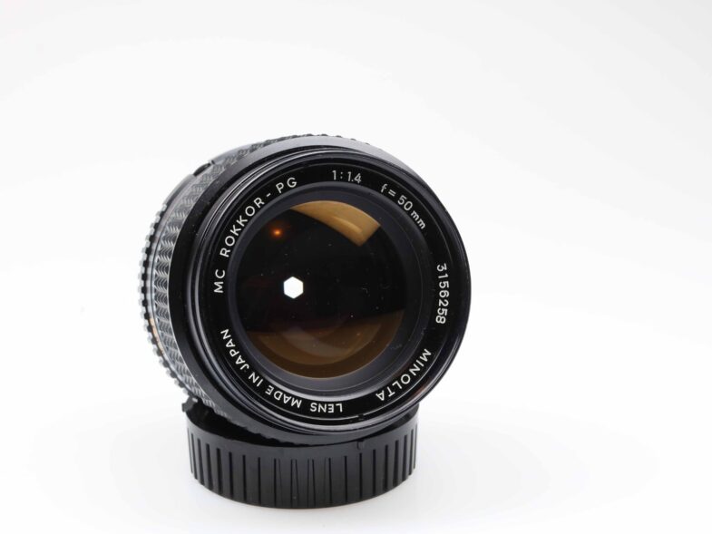 Minolta MC Rokkor PG  50mm f1.4 Objektiv Lens 97337 – Bild 6