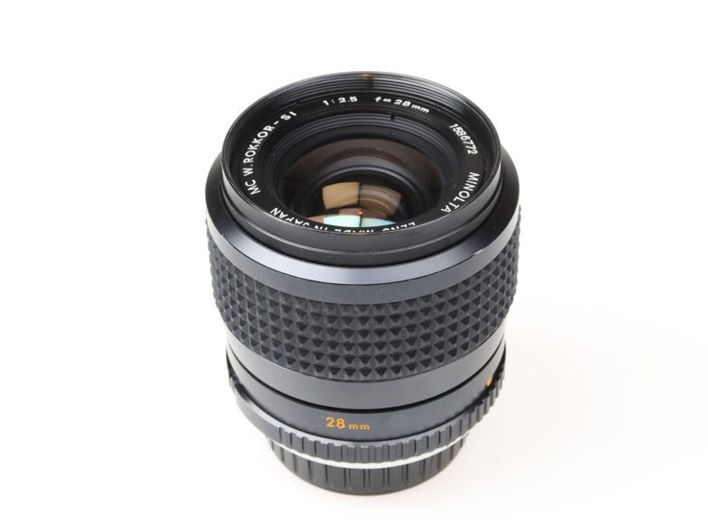 Minolta MC W.Rokkor SI 28mm f2.5 Objektiv Lens 97870 - Image 5
