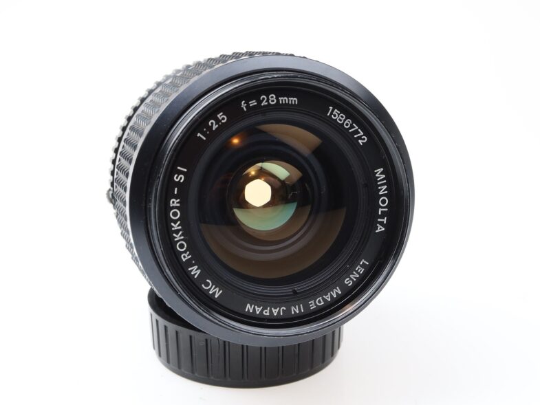 Minolta MC W.Rokkor SI 28mm f2.5 Objektiv Lens 97870 - Image 6