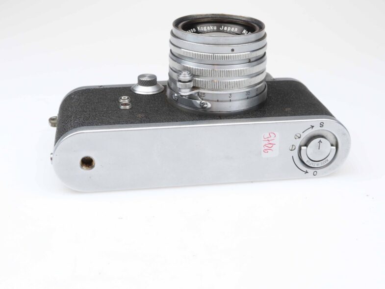 Nicca III S Kamera Camera  Nikkor H C 50mm f2 Objektiv lens 97126 – Bild 6