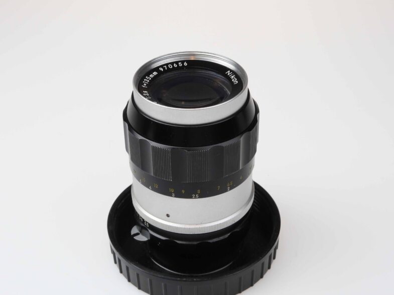 Nikon Nikkor Q Auto 135mm f3.5  Objektiv Lens 97654 – Bild 2