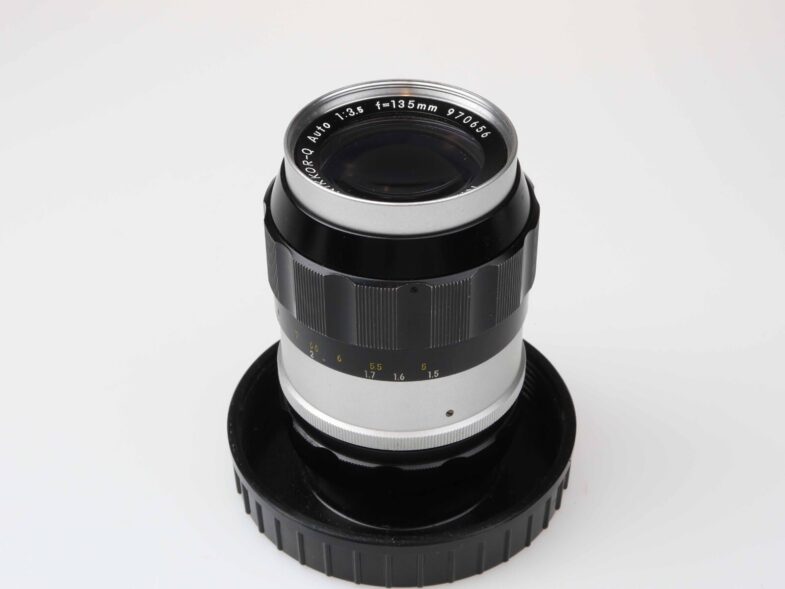 Nikon Nikkor Q Auto 135mm f3.5  Objektiv Lens 97654 – Bild 3