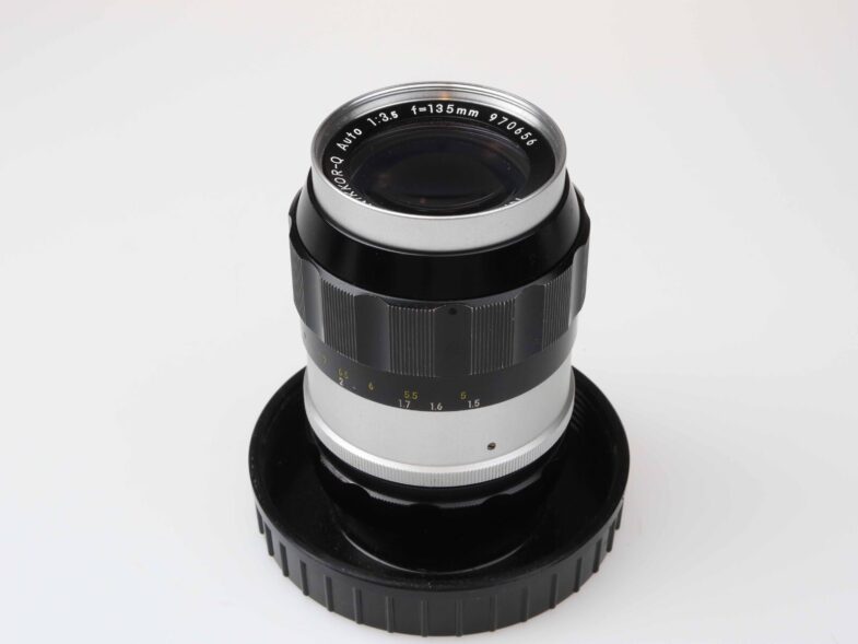 Nikon Nikkor Q Auto 135mm f3.5  Objektiv Lens 97654 – Bild 4