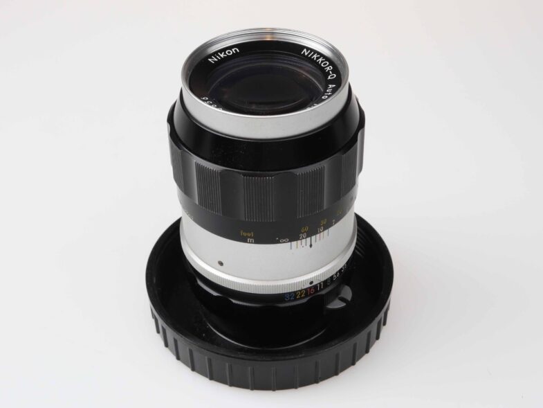 Nikon Nikkor Q Auto 135mm f3.5  Objektiv Lens 97654 – Bild 6