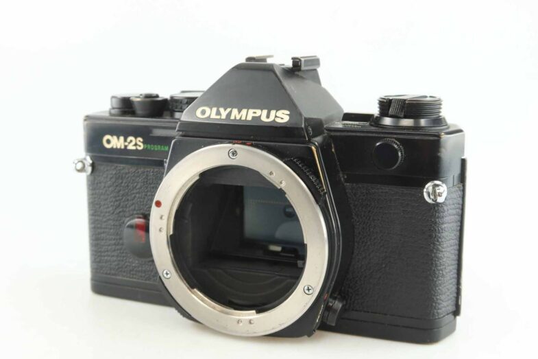 OLYMPUS OM 2S Program schwarz black Kamera camera 89600 - Image 3