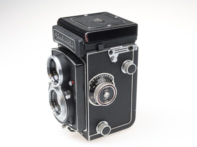 Rolleicord Vb Kamera Camera  Schneider Xenar 75mm f3.5 Objektiv Rollei 98121 – Bild 2