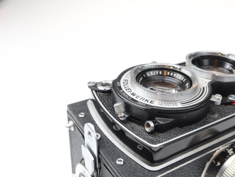 Rolleicord Vb Kamera Camera  Schneider Xenar 75mm f3.5 Objektiv Rollei 98121 – Bild 9