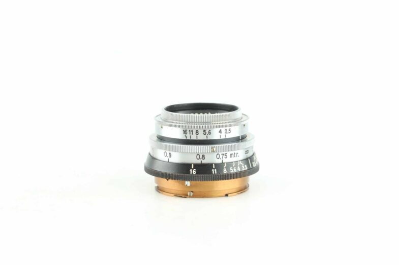 Schneider Kreuznach Xenar 3,5 5 cm Black Chrom Exakta Mount 91184 rare version – Bild 4