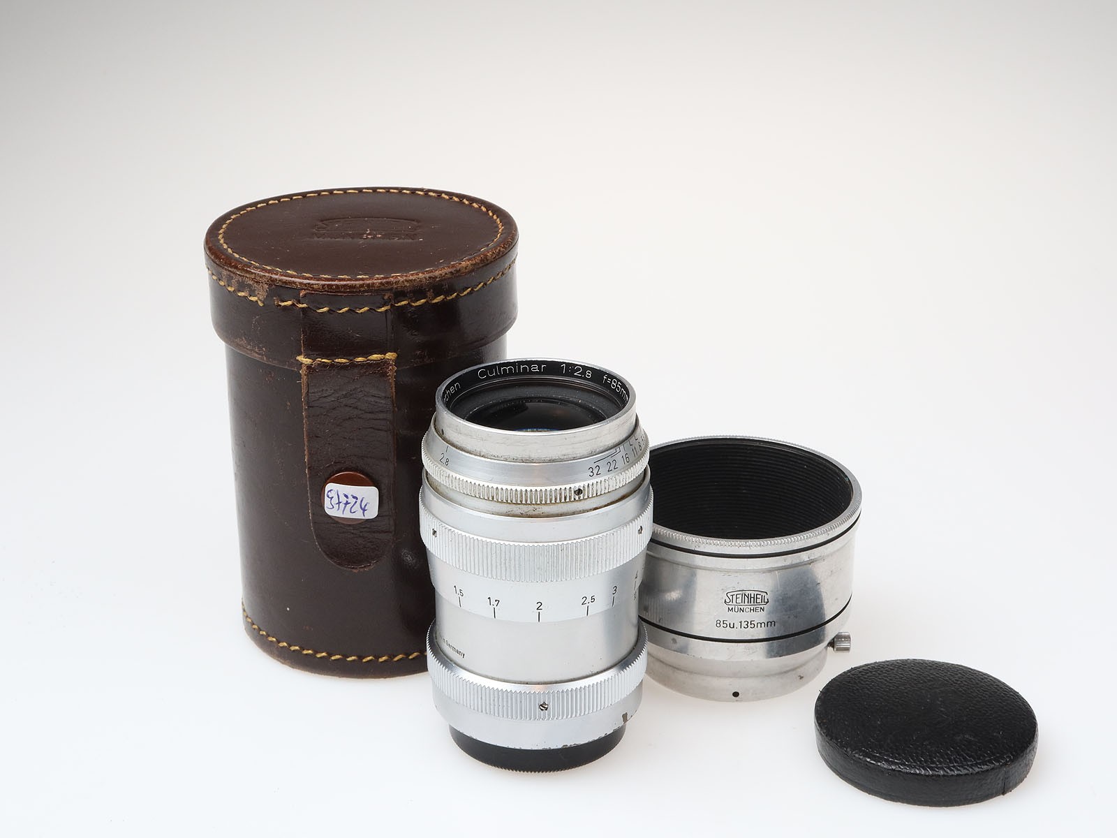Steinheil-Culminar-85mm-f28-VL-Objektiv-lens-Leica-M39-Anschluss-mount-97724-157141888799 Steinheil Culminar 85mm f2.8 VL Objektiv lens Leica M39 Anschluss mount 97724 - Image 1