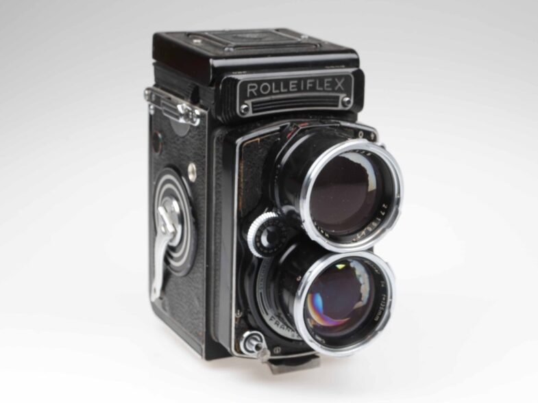 Tele Rolleiflex Kamera Camera Zeiss Sonnar 135mm f4 Objektiv lens Rollei 96844 - Image 1