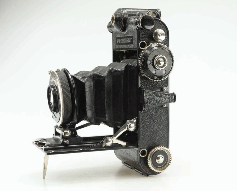 Voigtländer Prominent 6x9cm Kamera camera Heliar f4,5 105mm Objektiv Lens 95181 - Image 2