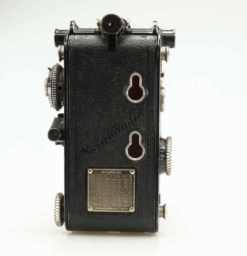 Voigtländer Prominent 6x9cm Kamera camera Heliar f4,5 105mm Objektiv Lens 95181 - Image 4