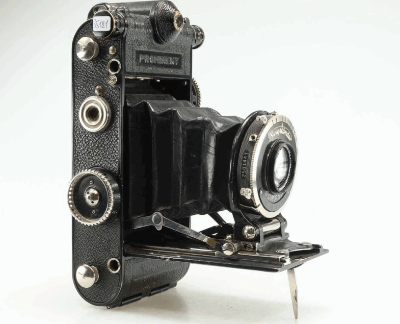 Voigtländer Prominent 6x9cm Kamera camera Heliar f4,5 105mm Objektiv Lens 95181 - Image 6