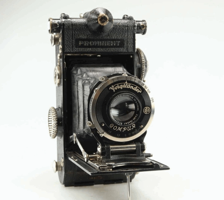 Voigtländer Prominent 6x9cm Kamera Heliar f4,5 105mm Objektiv