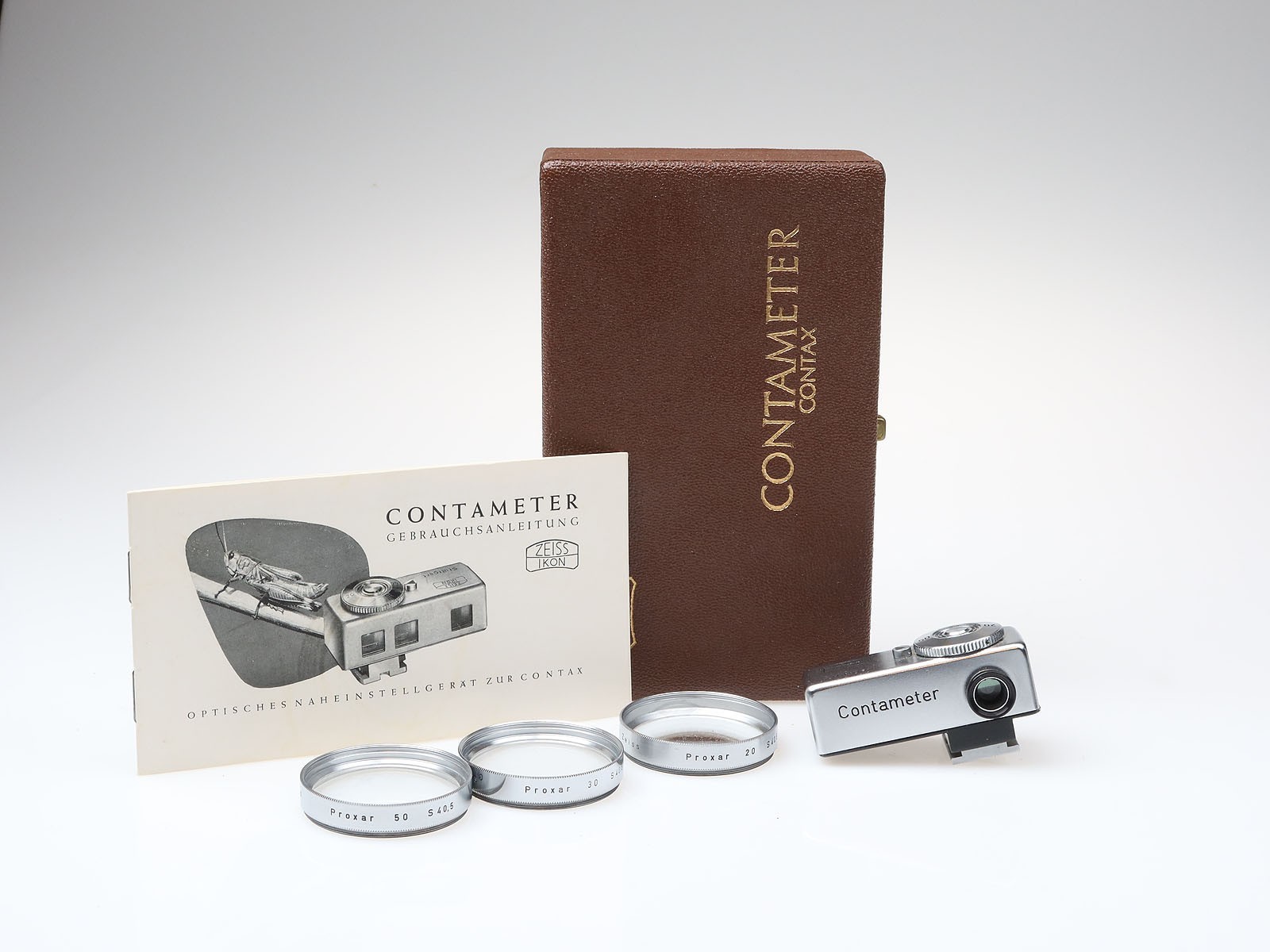 Zeiss-Ikon-Contameter-fuer-Contax-97874-near-mint-wie-neu-157205548219 Zeiss Ikon Contameter für Contax 97874 near mint wie neu - Image 1