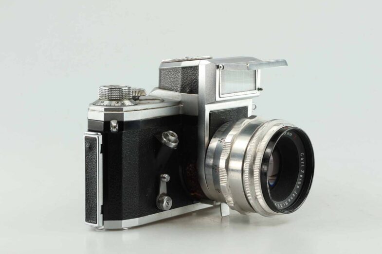 Zeiss Ikon Contax E mit Carl Zeiss Biotar 58 mm 2 Kamera Export Model 92307 - Image 4